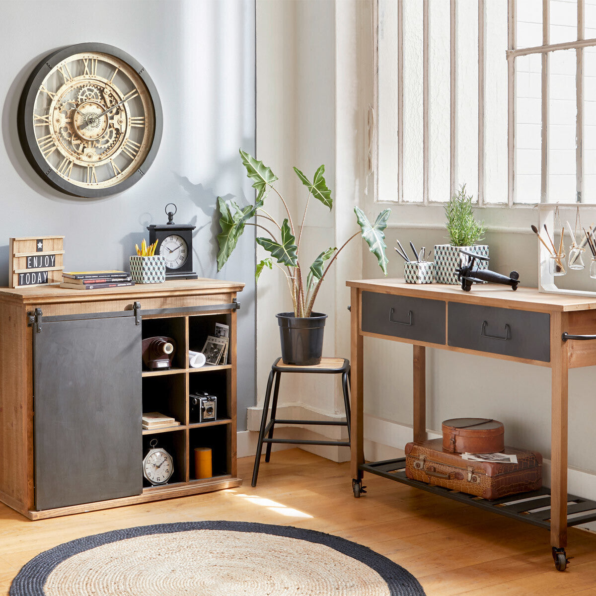 Covor Atmosphere Rotund, 120 cm, Utah