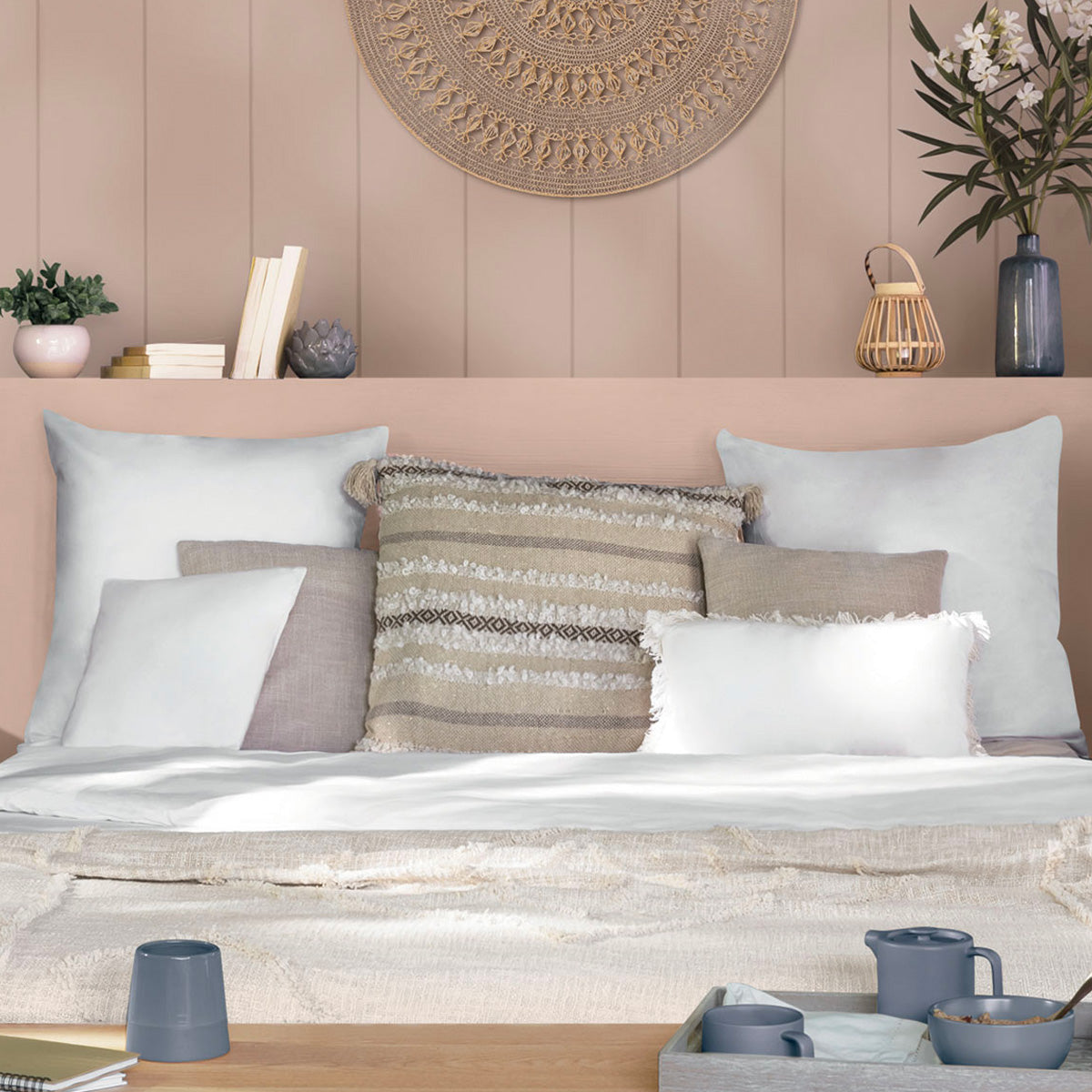 Pernă decorativă Atmosphera Shine, 59x59 cm