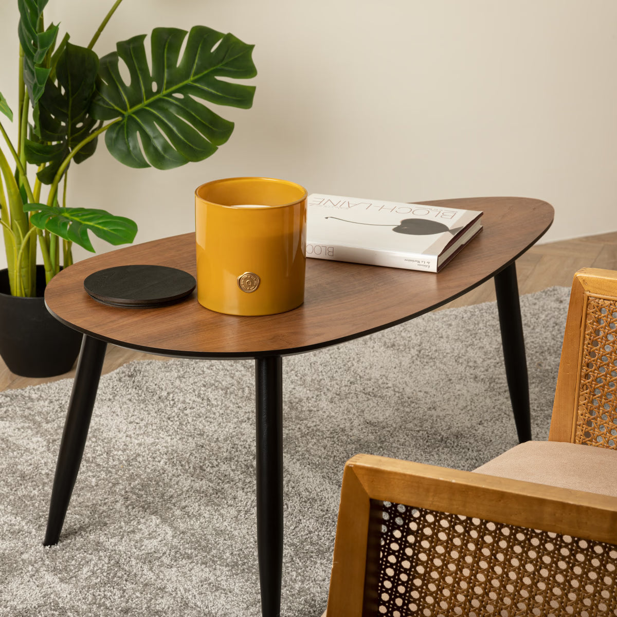 Lumânare parfumată Atmosphera Enzo, Sticlă, 1200 g