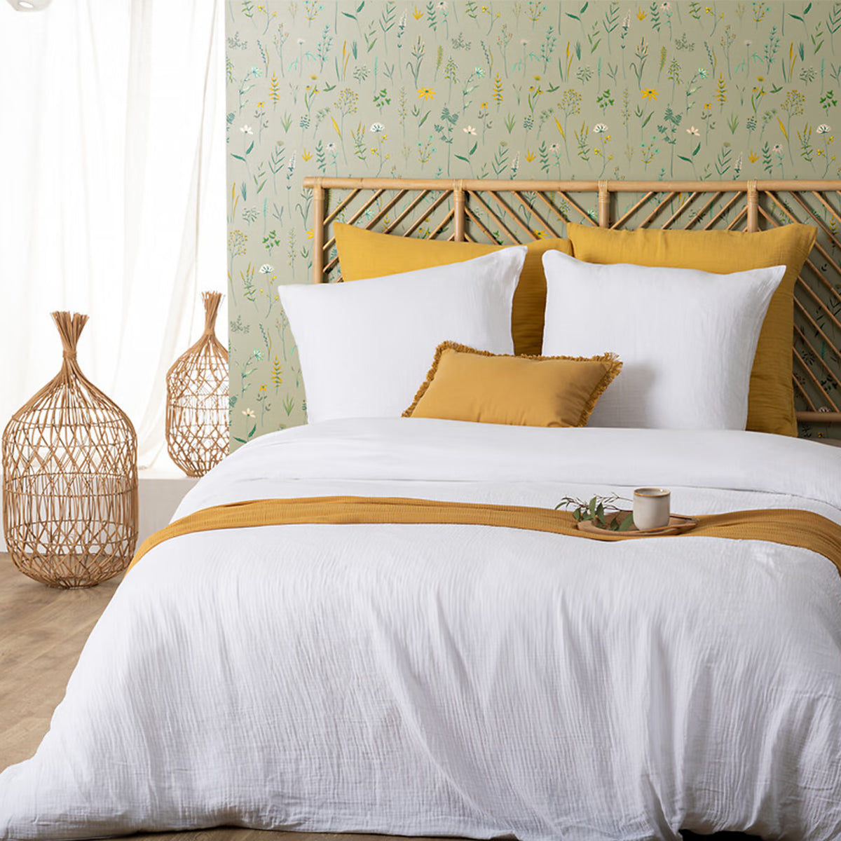 Lenjerie de pat Atmosphera Origines, Bumbac, 240x220 cm