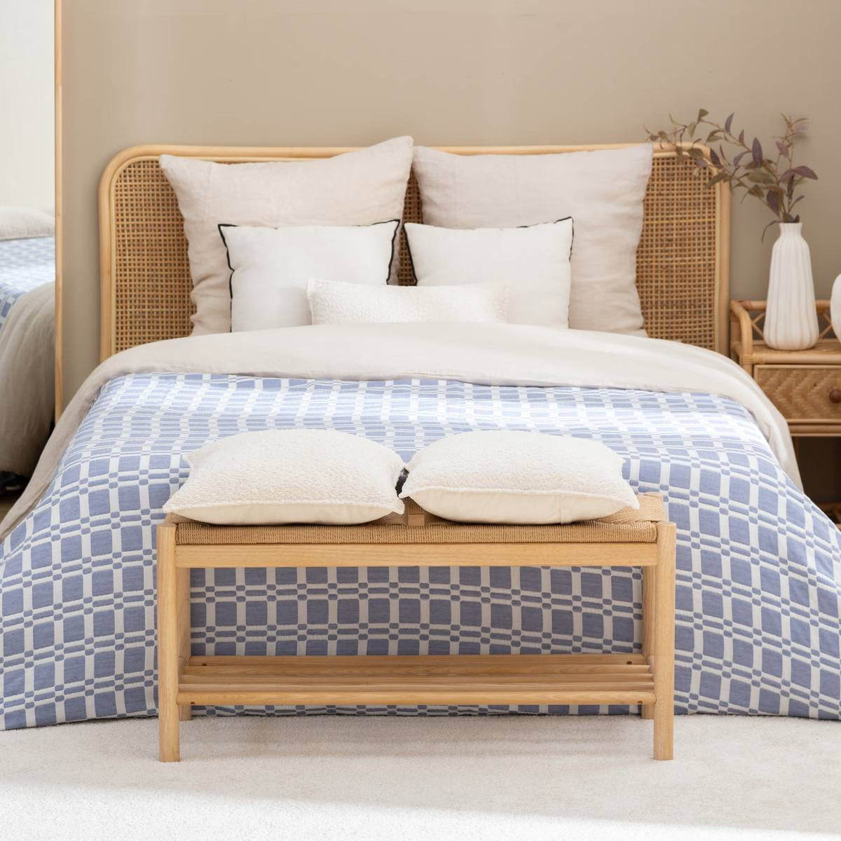 Husă pilotă Atmosphera Carro, 240x260 cm, Albastră