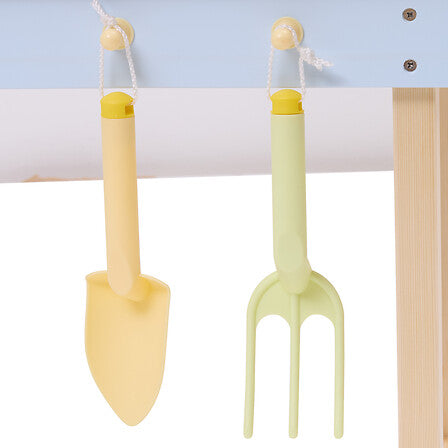 Atmosferă de magazin pentru copii din lemn Aksel, 60x99 cm, MDF, Verde