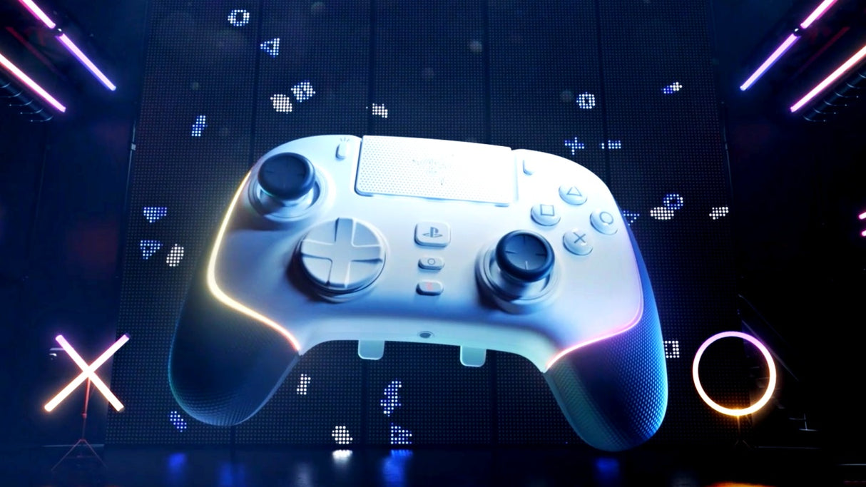 Controler Razer Wolverine V2 Pro, pentru PlayStation, alb