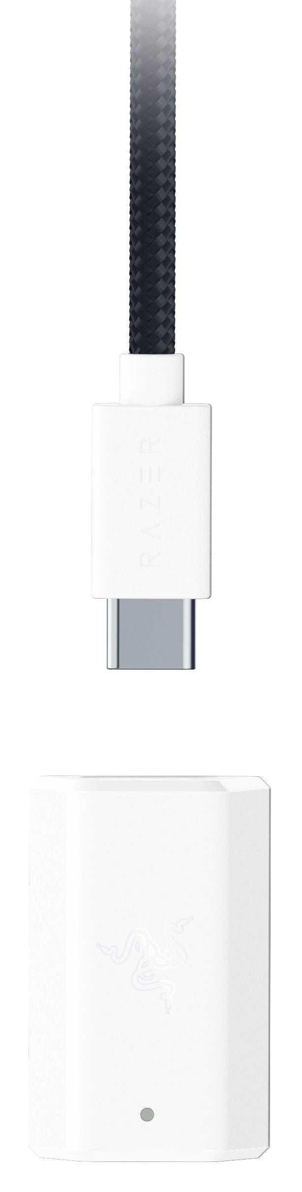 Căști de gaming Razer BlackShark V2 HyperSpeed, cu fir, albe