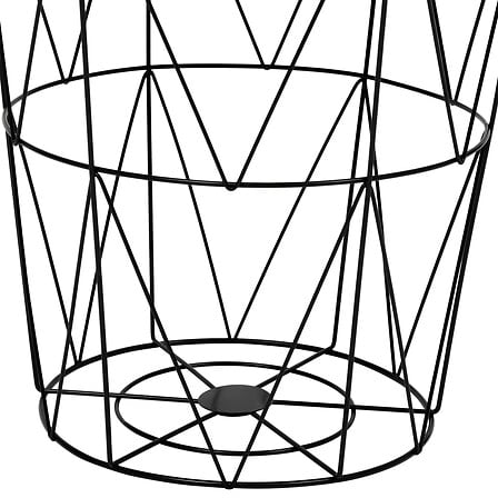 Masă laterală Atmosphera Kumi, Metal, Ø37 cm