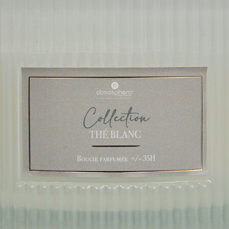 Lumânare parfumată Atmosphera Albie, 635 g, Borcan de sticlă