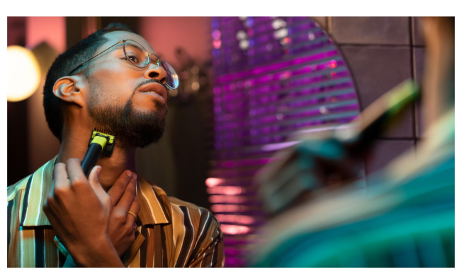 Aparat de tuns pentru barbă și corp Philips OneBlade 360 QP4631/65, 5 în 1, Bluetooth, umed/uscat, 60 min, Lime