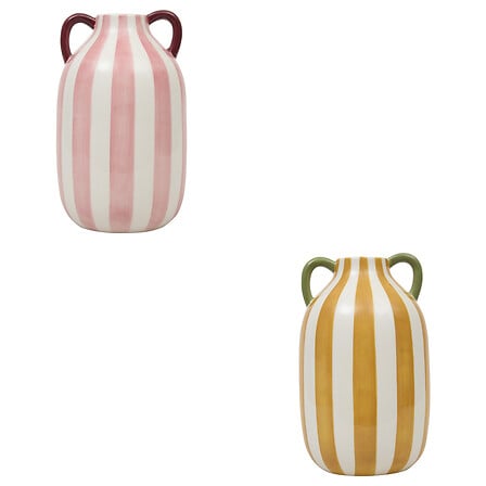 Vază Atmosphera Cheri, Ceramică, 20 cm, Diverse culori