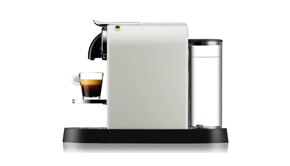 Espressor DeLonghi Nespresso CitiZ White D112EU, 19 bar, 1260 W, Alb