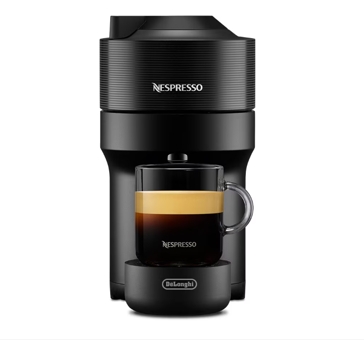 Aparat de cafea De'Longhi Nespresso Vertuo Pop ENV90.B, 1260W, 0,6 l, Negru