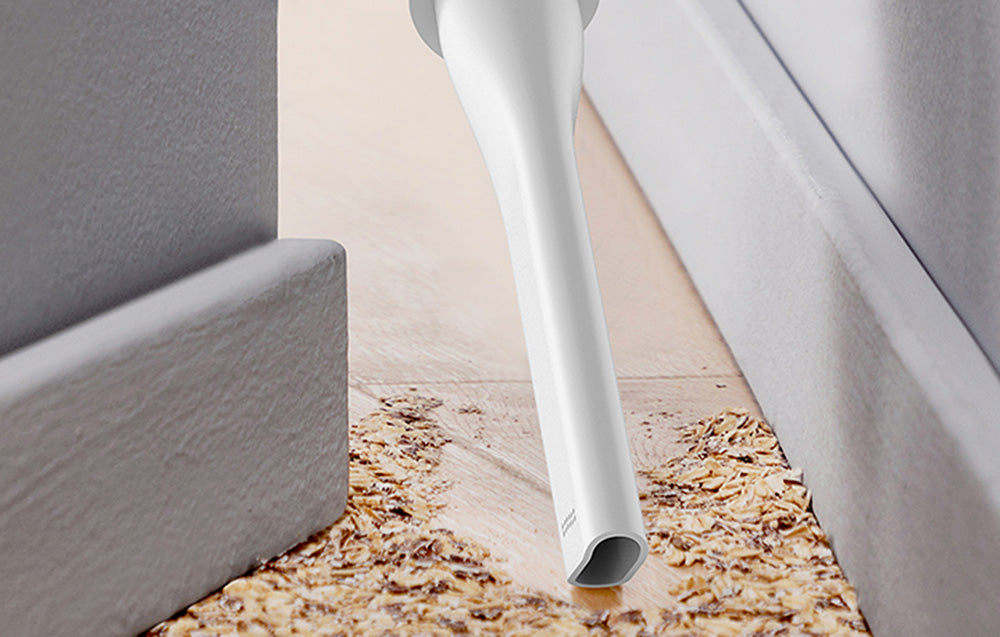 Aspirator Deerma DX888, 600W, Putere de aspirare 15.000Pa, Recipient 0,45 l, Design modular, Alb