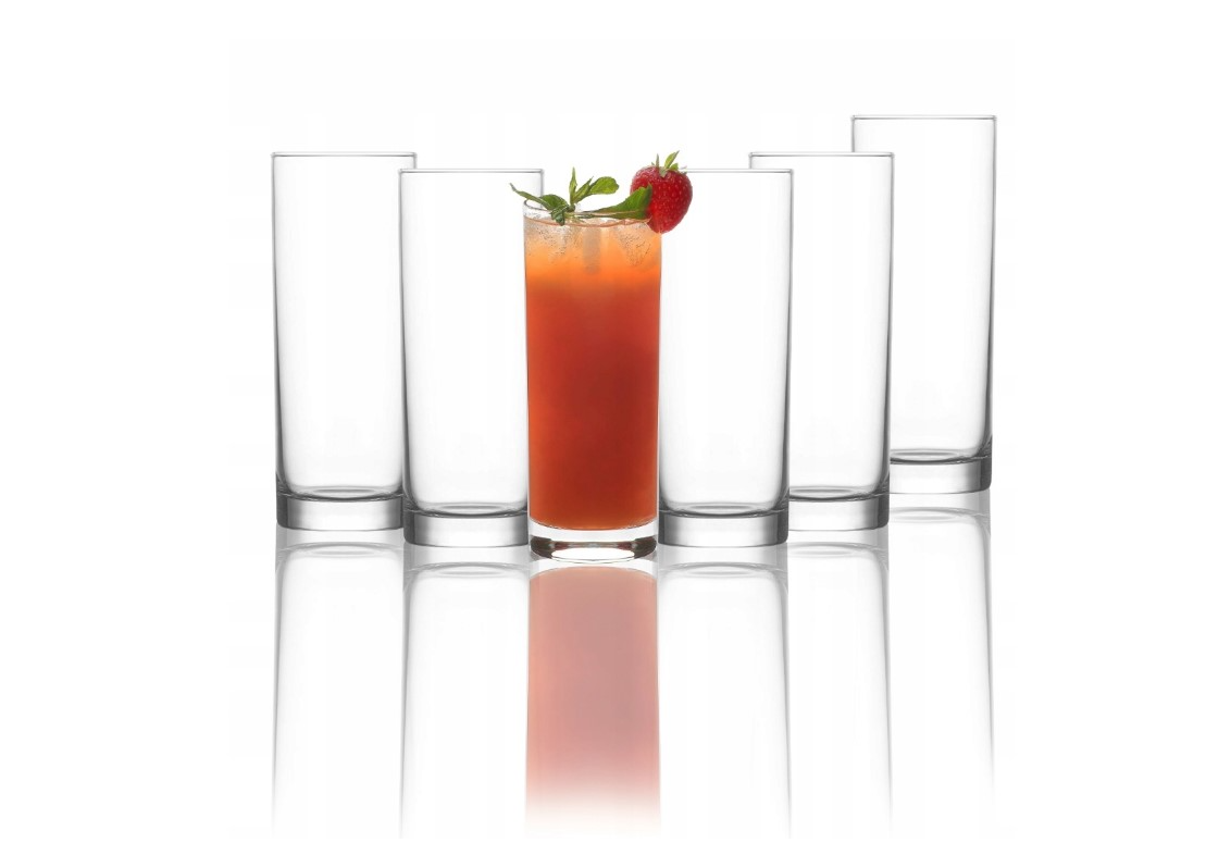 Set pahare suc LAV Liberty, 360 ml, 6 buc.