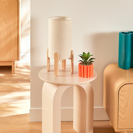 Lampă de masă atmosferă Rafa, 37 cm, Hevea