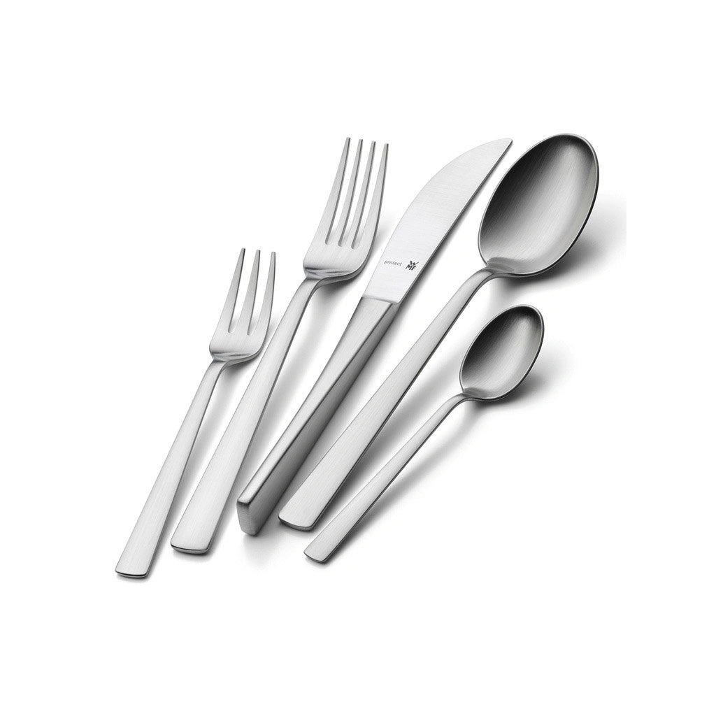Set de tacâmuri WMF Vision Protect, inox, 30 piese, argintiu
