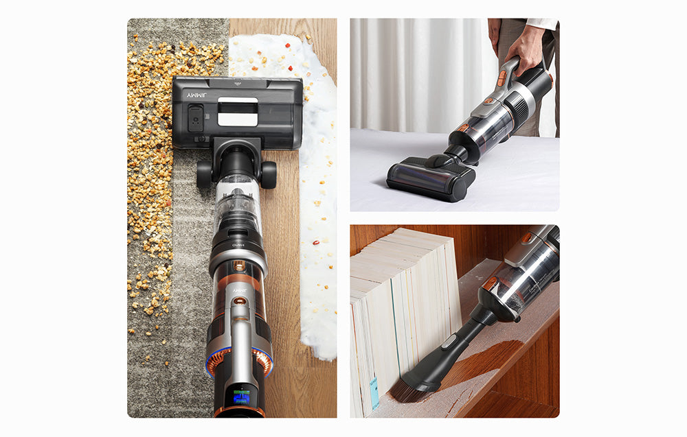 Aspirator și mop fără fir JIMMY HW10, 18.000Pa, 400W