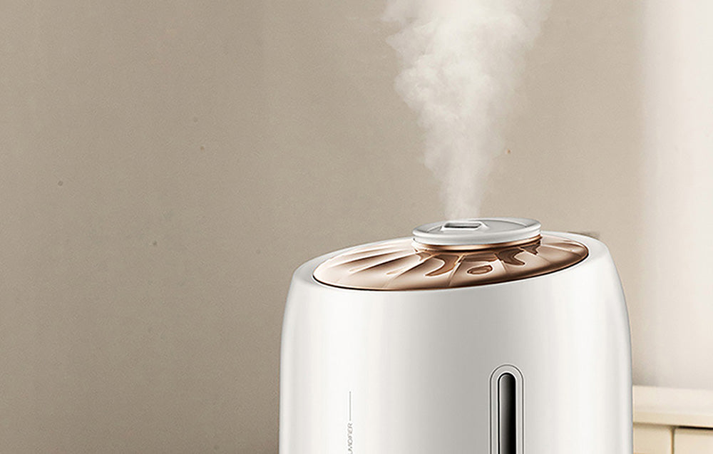 Purificator de aer Deerma F600, 25W, Capacitate 5 l, Afișaj, Aromaterapie, Alb