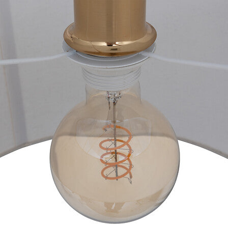 Atmosfera lampion Tilio, H.195cm, Marmura, Aur