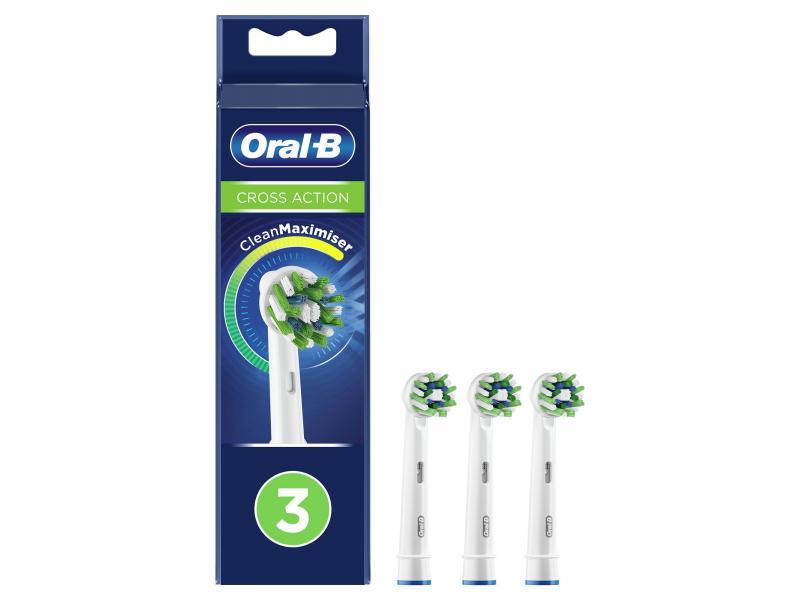 Cap de periuță de dinți electrică Oral-B CrossAction EB50RB-3, 3 buc.
