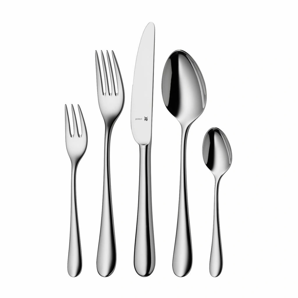 Set de tacâmuri WMF Merit Protect, inox, 66 piese, argintiu