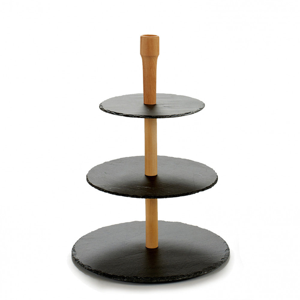 Platou de bucătărie Kinvara, 3 niveluri, 30x25x20 cm