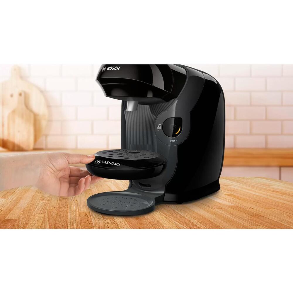 Espressor Bosch Tassimo Style TAS1102, 1400 W, 3,3 bari, 0,7 l, Autocurățare și detartrare, Capsule, Negru