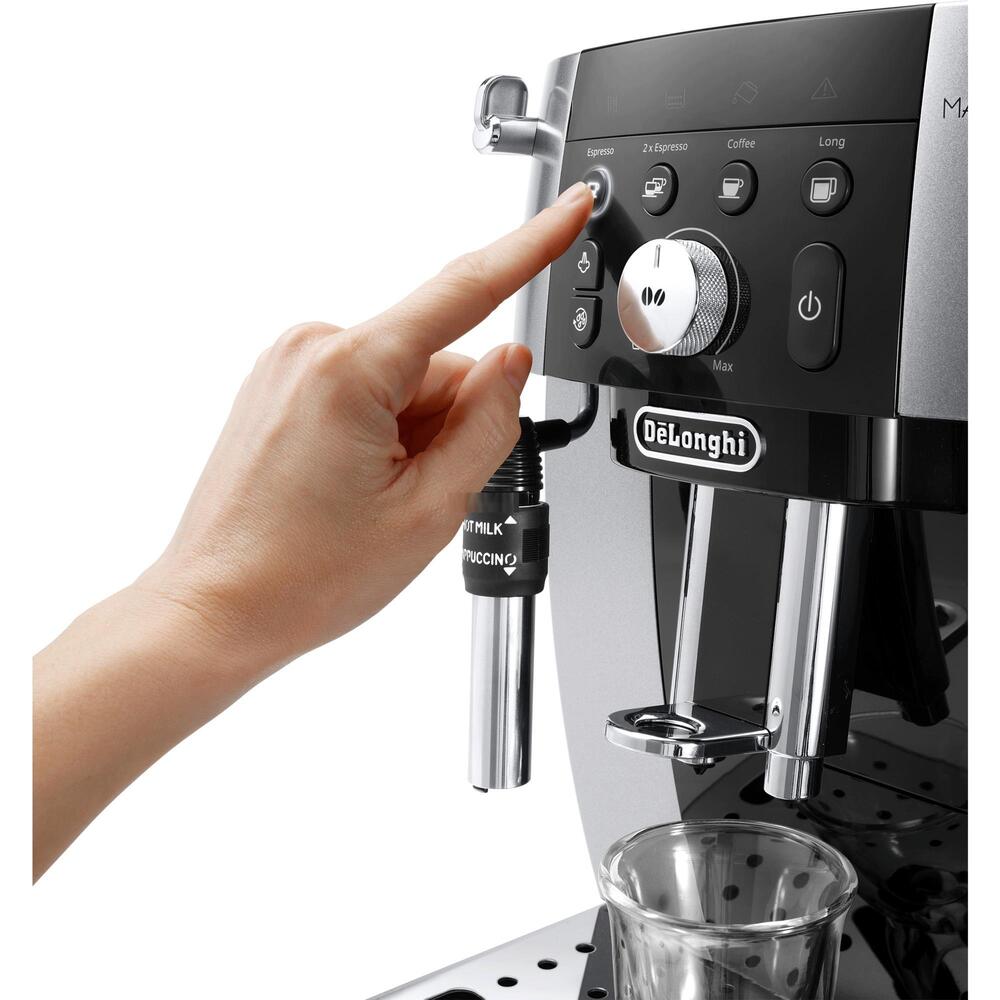 Aparat de cafea Delonghi Magnifica S Smart ECAM250.23.SB, 1,8 L, Gri