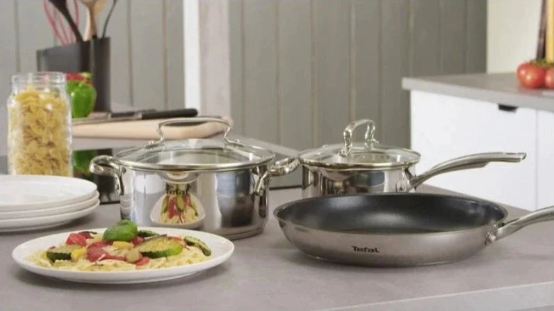 Set de tigăi Tefal G732S334 DUETTO+, 3 buc.