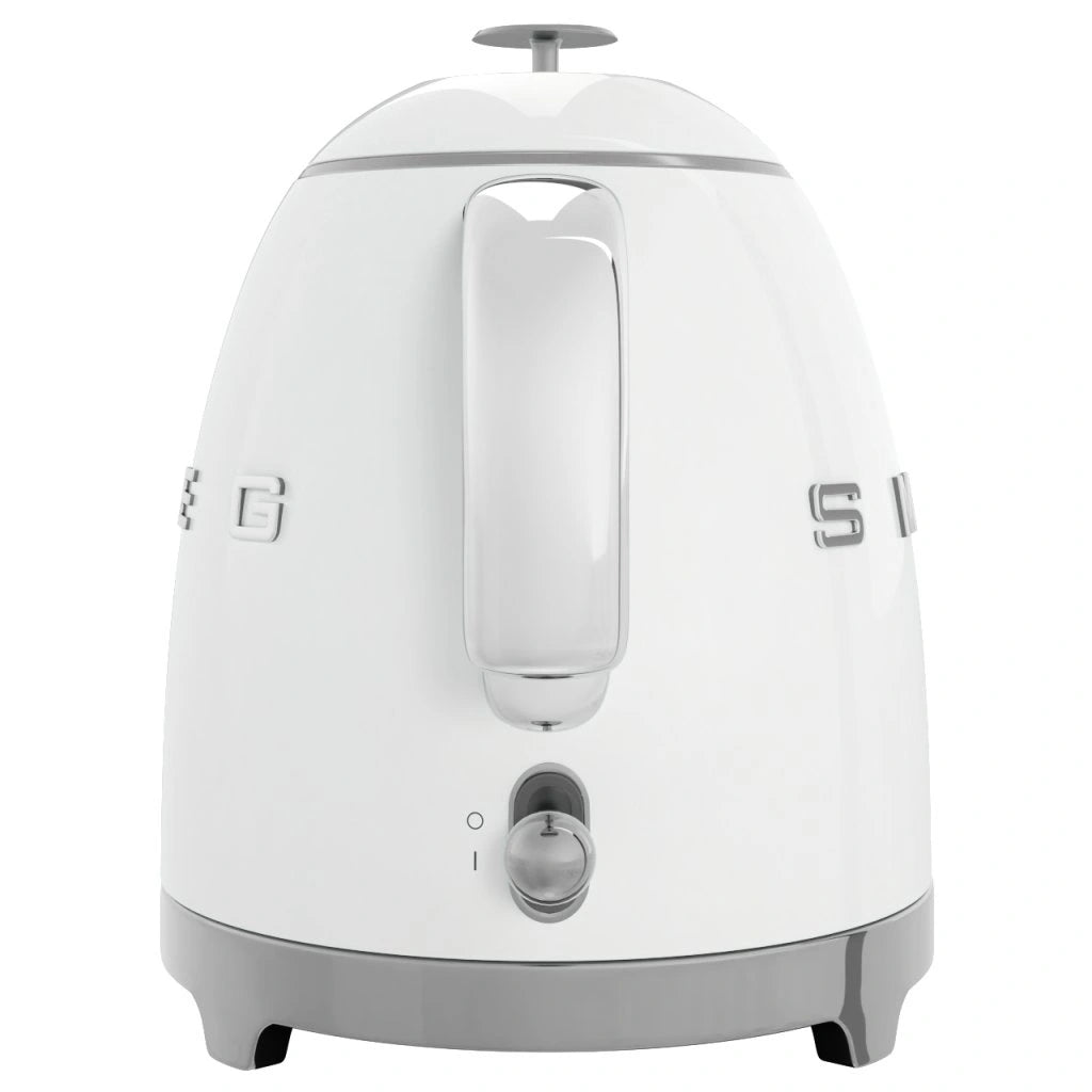 Mini fierbător electric SMEG KLF05WHEU, stil anii '50, 1400 W, 800 ml, alb