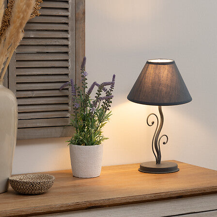 Lampă de masă Atmosphera Flores, 35 cm, diverse culori