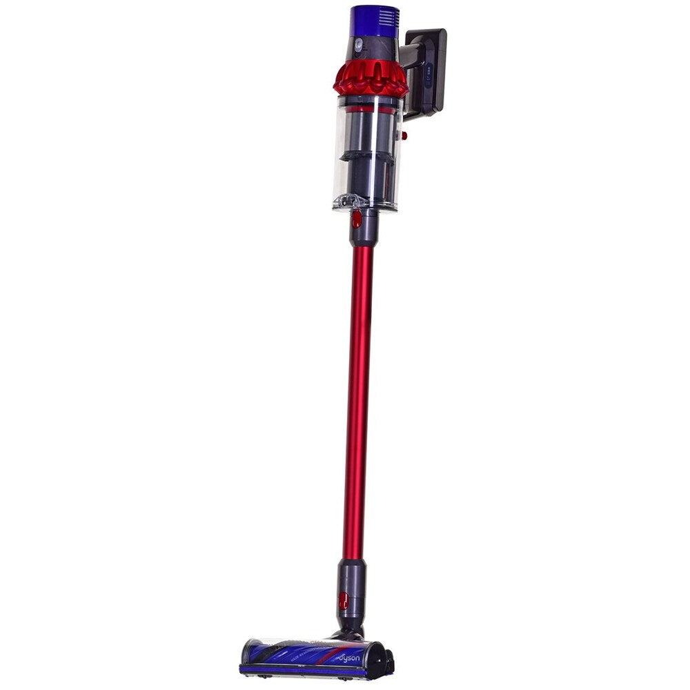 Aspirator vertical Dyson V10 Origin 39446401, 525W, 0.76 l, Autonomie până la 60 min, Gri/Roșu