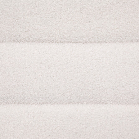 Bancă Atmosphera Sinan, Boucle, Alb, 100x40 cm