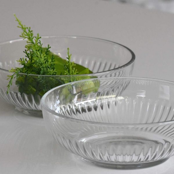 Bol de salată din sticlă LAV Tokyo, 880 ml, 2 buc.