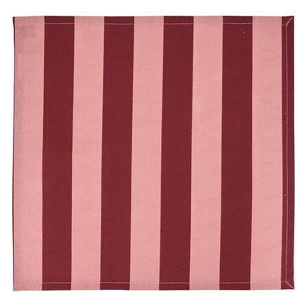 Set de șervețele Atmosphera Cherry, Bumbac, Roșu, 40x40 cm, 4 buc