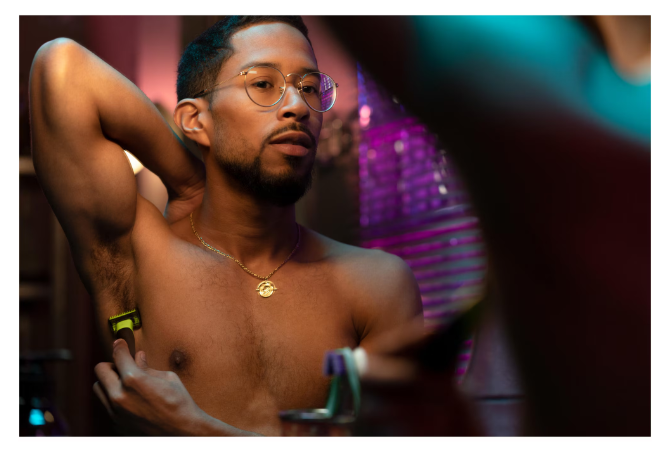 Aparat de tuns pentru barbă și corp Philips OneBlade 360 QP4631/65, 5 în 1, Bluetooth, umed/uscat, 60 min, Lime