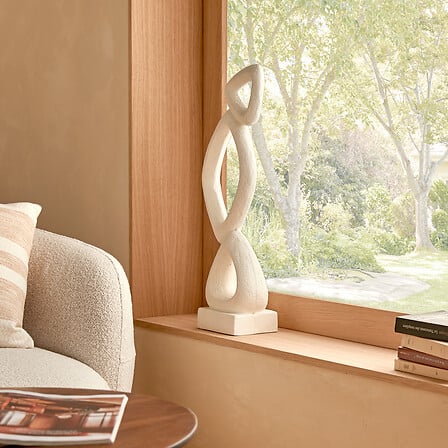 Statuetă decorativă Atmosphera Wonj, Magneziu, 68,5 cm