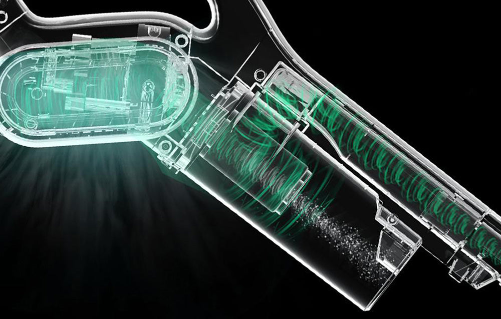 Aspirator Deerma DX700S, 600W, Putere de aspirare 15kPa, Recipient 0.8 l, 3 perii, Gri