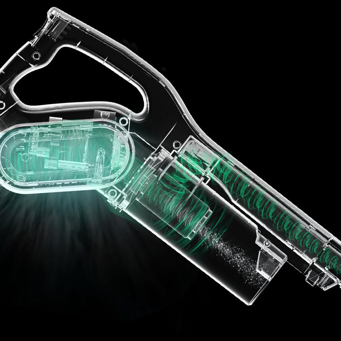 Aspirator vertical Deerma DX700 2 în 1, 75dB, Capacitate 0,8 l, Putere 600W, Alb