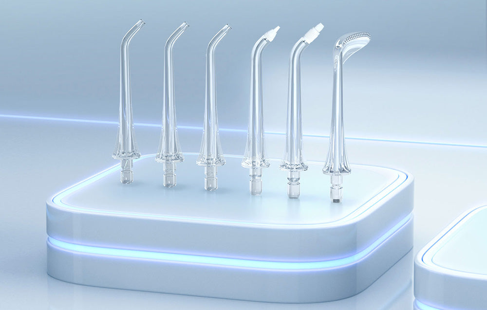 Irigator dentar FairyWill F30, 5 moduri, 300 ml, Negru