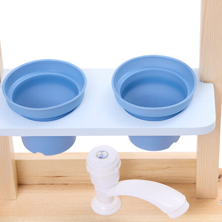 Atmosferă de magazin pentru copii din lemn Aksel, 60x99 cm, MDF, Verde