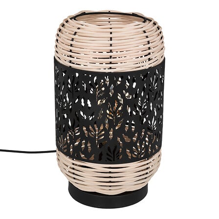Lampa de masa atmosfera Caly, 30 cm, Rattan