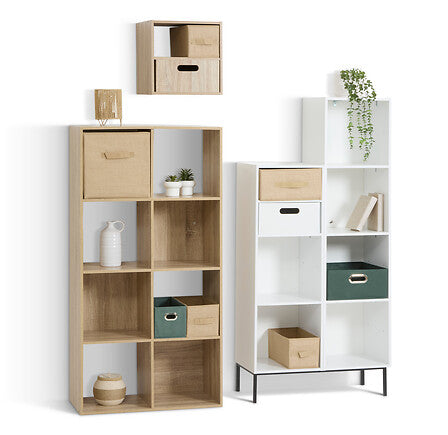 Рафт 5five Mix'n Modul, 8 отделения, MDF, 68x32x134 cm