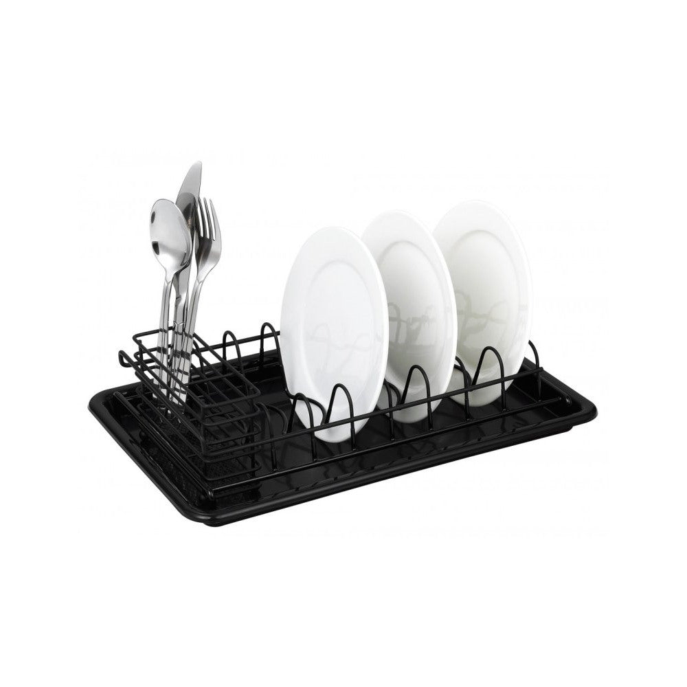 Uscător de vase KingHoff 1478, 38x24.5x9.5 cm, Negru