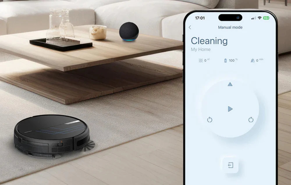 Aspirator robot AirRobo P30, 35W, Mop, 2600 mAh, Negru