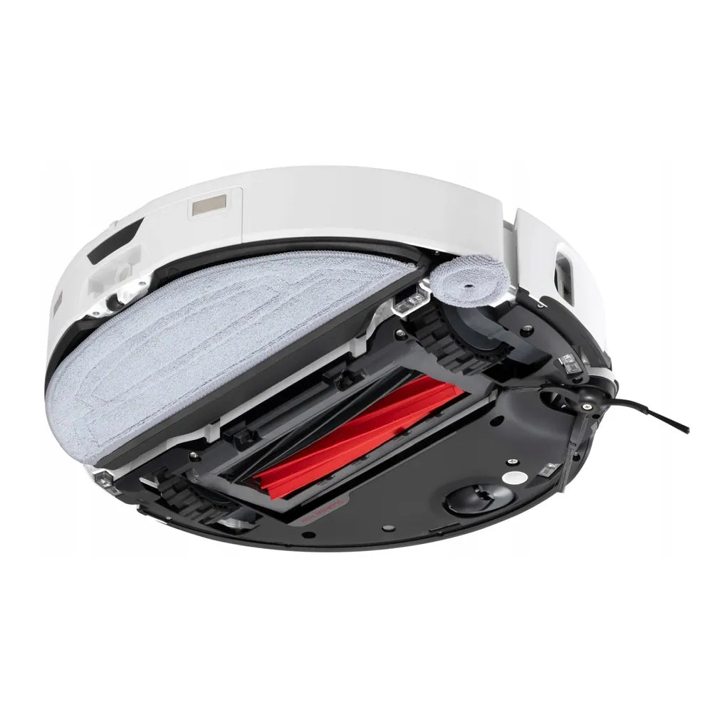 Aspirator robot Roborock S8 MaxV Ultra S8MVU02-00, Mop, Cartografiere 3D, 5200 mAh, 10.000 Pa, Recipient praf 270 ml, 60 W, Autonomie 180 minute, Alb
