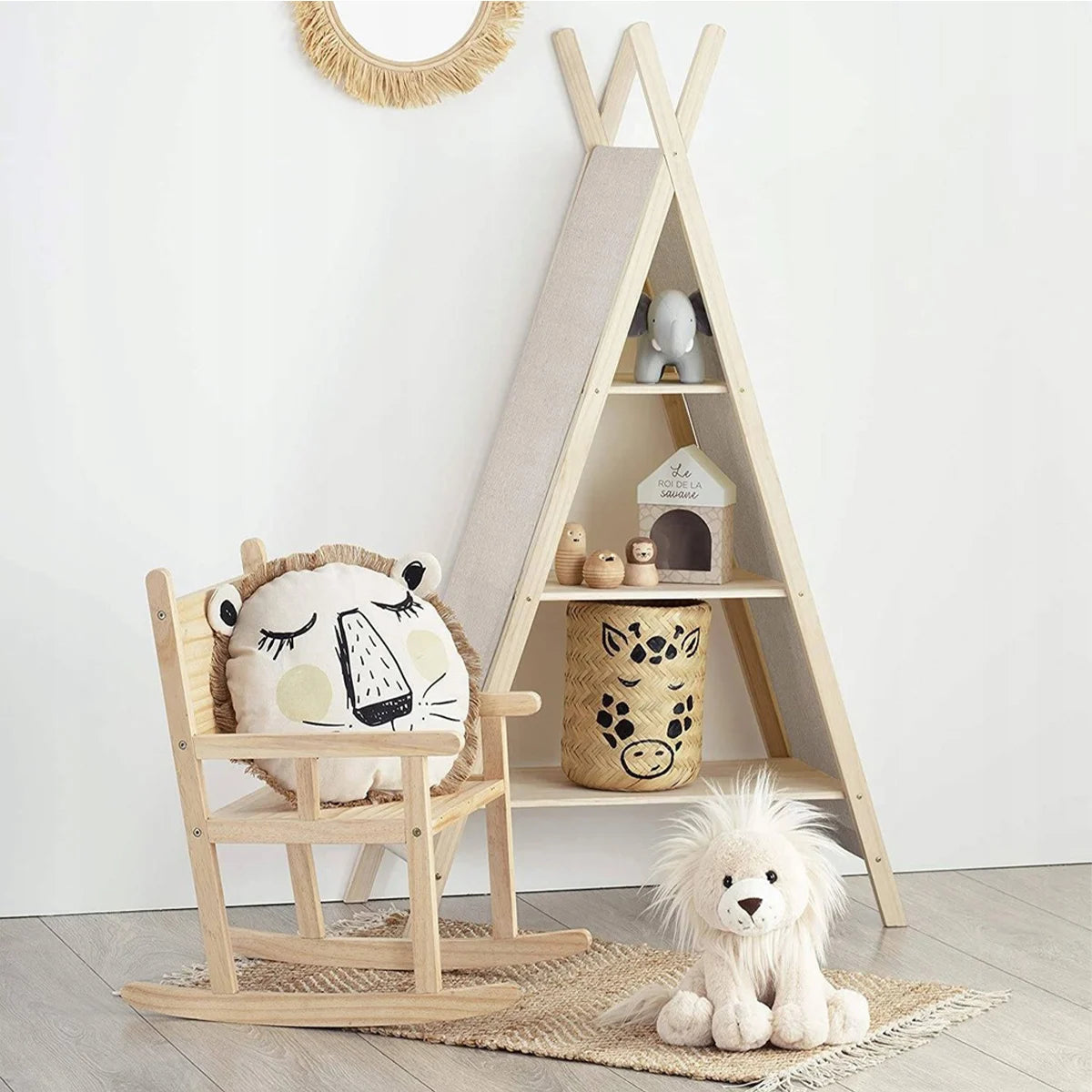 Pernă pentru copii Atmosphera Lion, 38 cm