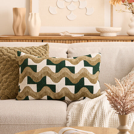 Pernă decorativă Atmosphera Jacquard Chenille, 38x58 cm