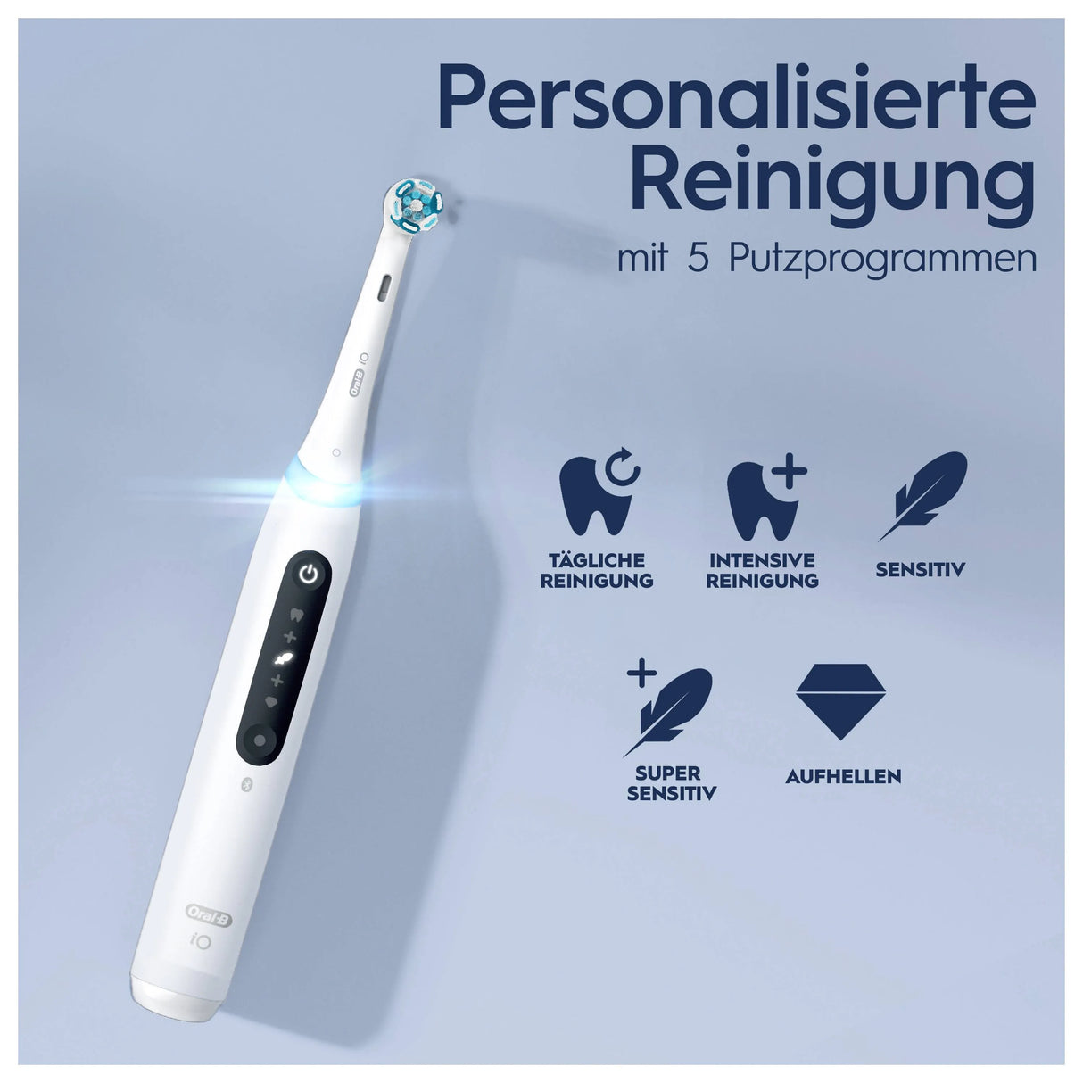 Periuță de dinți electrică Oral-B iO5, albă