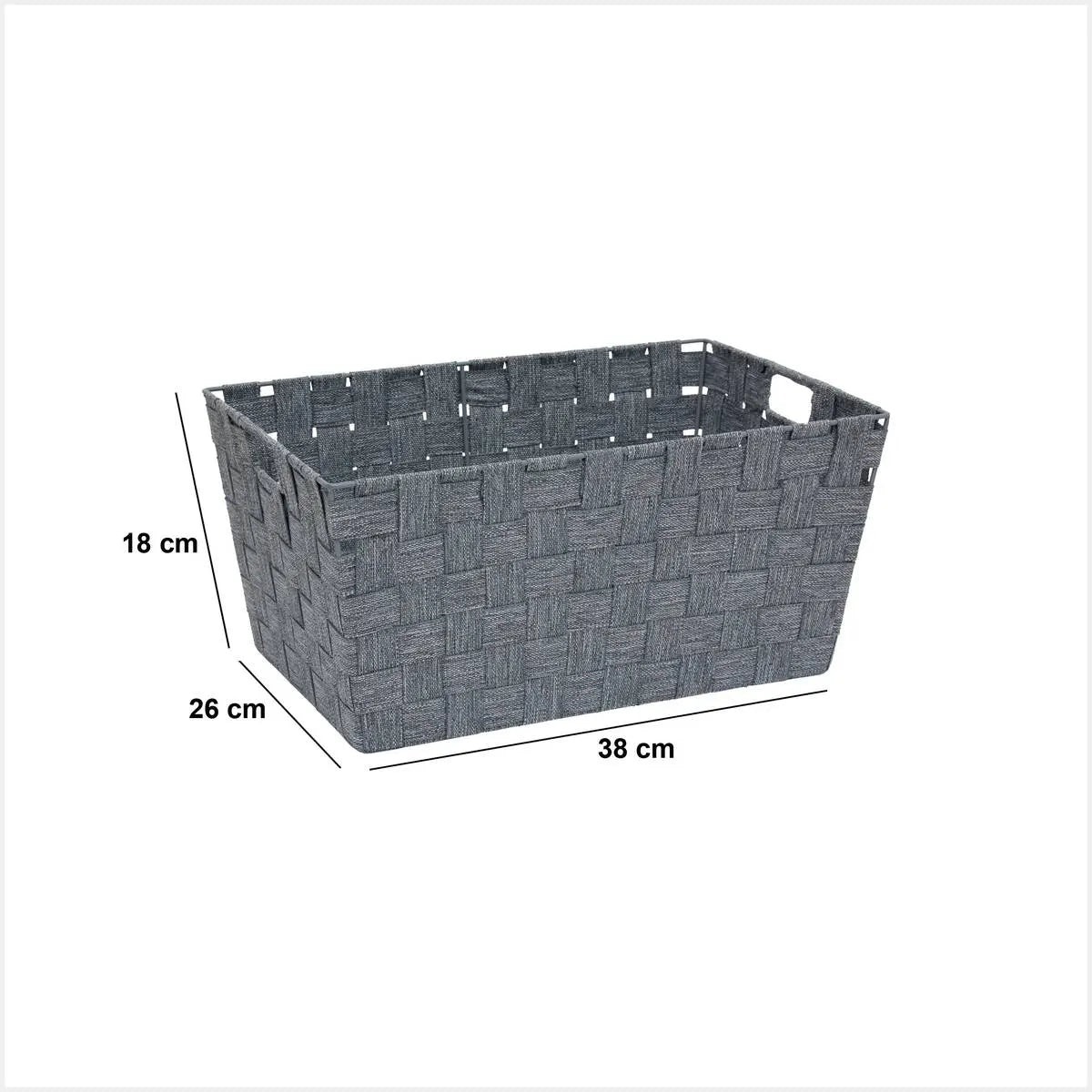 Coș de depozitare 5five Lise, teșit, 38x26x18 cm