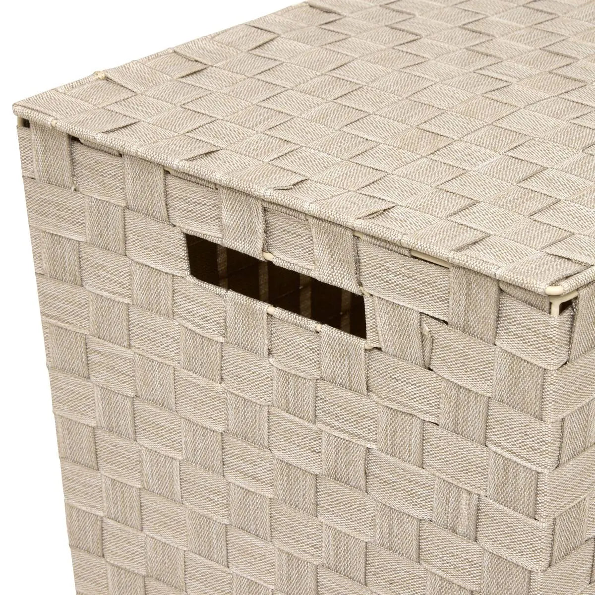 Coș de rufe 5five Lise, bej, 33x33x53 cm