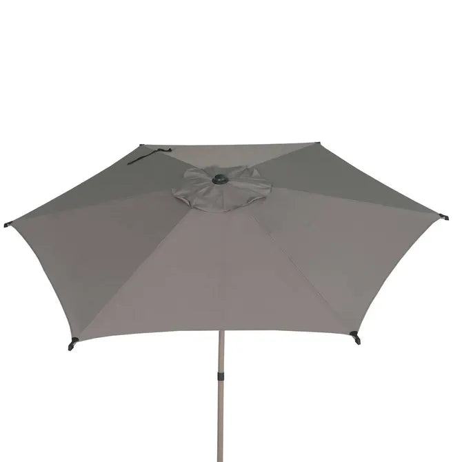 Прав накланящ се чадър Hesperide Soya, Кафе, 2.7 m